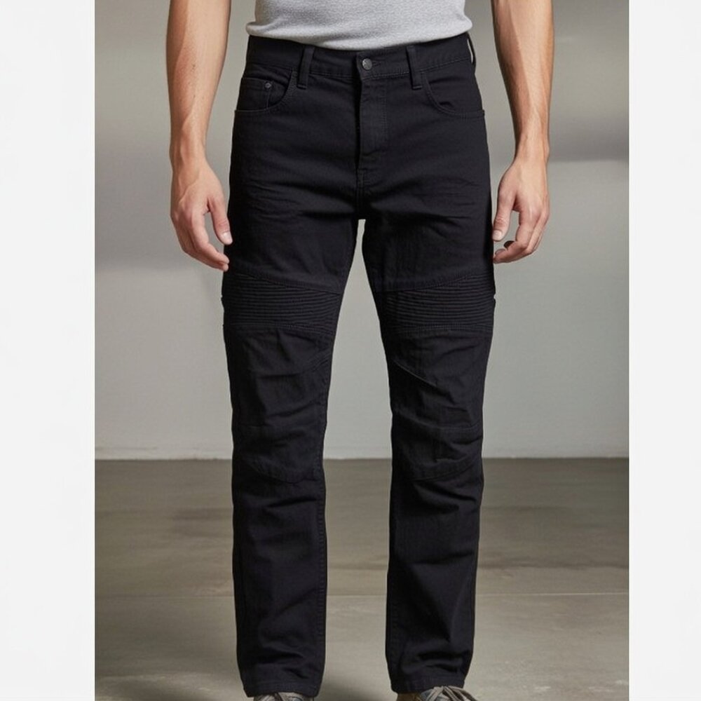 INC International Concepts Men's Skinny Fit Black Stretch Jeans 34x32 - Waist 33